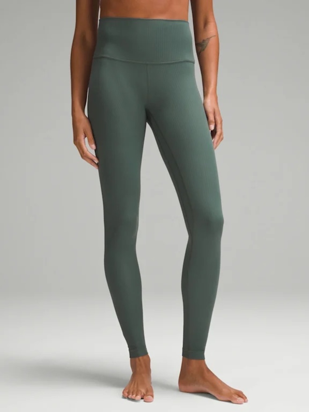 lululemon Align High Rise Pant 28” 8 Dark Forest